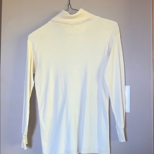 Cream turtleneck